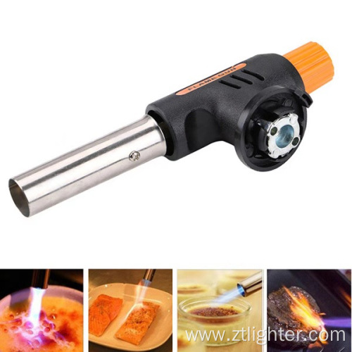 Flame gun lighter butane burner for hiking H0TDH jet flame lighter